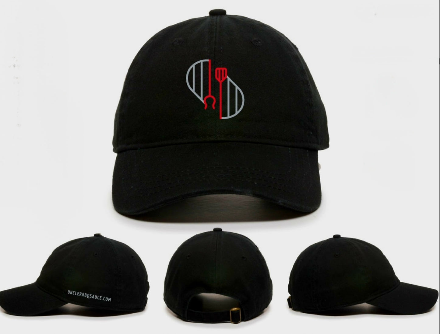 Uncle R BBQ Hat - Black